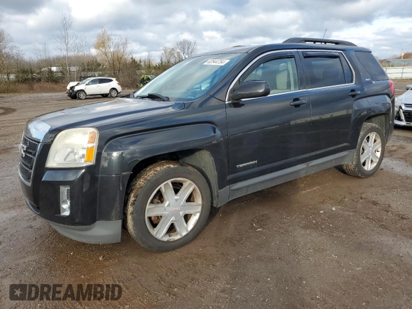 2012 GMC Terrain SLT-1 with VIN 2GKFLVE57C6379162, listed as a Copart auction lot 43309175 with 145,588 mi miles and Salvage Title. Bid and sale history available at carsss.com. Image 1.