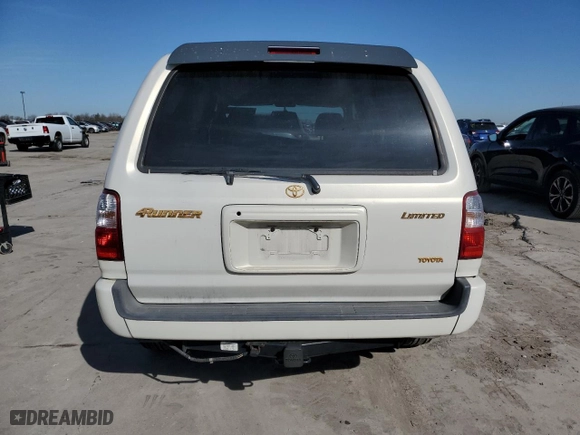 2002 Toyota 4Runner Limited with VIN JT3GN87R729001135, listed as a Copart auction lot 48630925 with 185,915 mi miles and Clean Title. Bid and sale history available at carsss.com. Image 6.