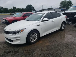 2017 Kia Optima LX with VIN 5XXGT4L35HG159223, listed as a Copart auction lot 64264614 with 120,957 mi miles and Salvage Title. Bid and sale history available at carsss.com. Image 1.