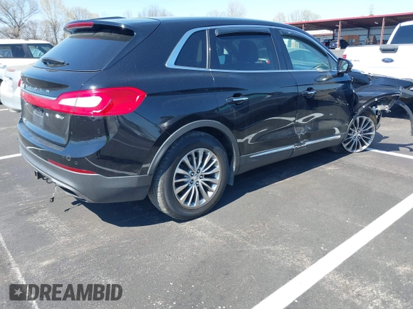 2018 Lincoln MKX Select with VIN 2LMPJ8KR1JBL15072, listed as a IAAI auction lot 41868951 with 125,743 mi miles. Bid and sale history available at carsss.com. Image 4.