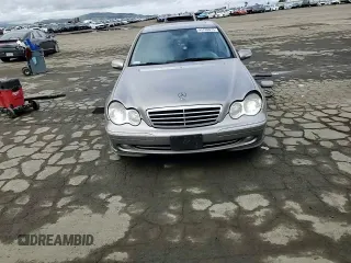 2004 Mercedes-Benz C 230 Kompressor with VIN WDBRF40J54A623277, listed as a Copart auction lot 45769675 with 166,842 mi miles and Salvage Title. Bid and sale history available at DreamBid. Image 10.