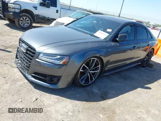 2016 Audi S8 Plus with VIN WUAJ5AFD2GN900596, listed as a IAAI auction lot 42014762 with 1 mi miles. Bid and sale history available at carsss.com. Image 17.
