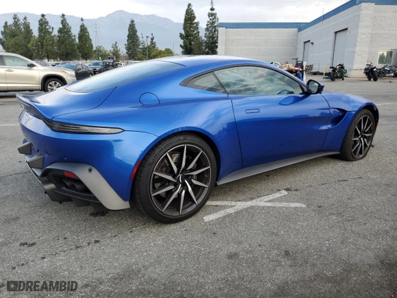 2020 Aston Martin Vantage with VIN SCFSMGAW3LGN03625, listed as a Copart auction lot 86402044 with 25,711 mi miles and Salvage Title. Bid and sale history available at carsss.com. Image 3.