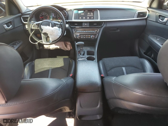 2019 Kia Optima S with VIN 5XXGT4L39KG305811, listed as a Copart auction lot 46810545 with 76,547 mi miles and Non Repairable. Bid and sale history available at carsss.com. Image 8.