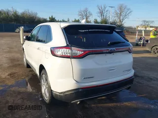 2017 Ford Edge Titanium with VIN 2FMPK4K98HBB31582, listed as a IAAI auction lot 41752885 with 119,196 mi miles. Bid and sale history available at carsss.com. Image 3.