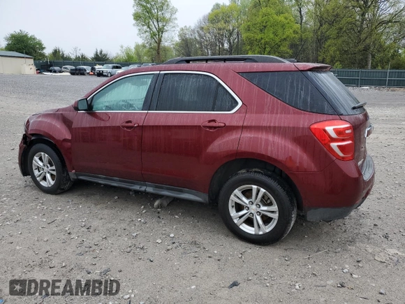 2016 Chevrolet Equinox LT with VIN 2GNALCEK5G6167597, listed as a Copart auction lot 52778655 with 93,152 mi miles and Salvage Title. Bid and sale history available at carsss.com. Image 2.