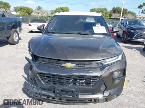 2022 Chevrolet TrailBlazer ACTIV with VIN KL79MVSL1NB108796, listed as a IAAI auction lot 41708125 with 25,776 mi miles. Bid and sale history available at carsss.com. Image 12.
