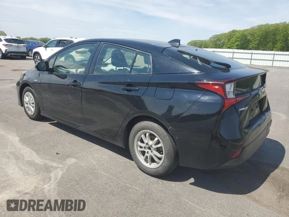 2022 Toyota Prius L Eco with VIN JTDKAMFUXN3178091, listed as a Copart auction lot 56753405 with 51,207 mi miles and Clean Title. Bid and sale history available at DreamBid. Image 2.