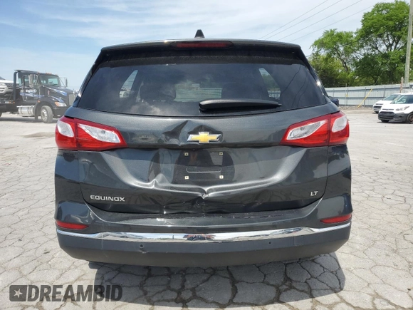 2019 Chevrolet Equinox LT with VIN 2GNAXKEV0K6302387, listed as a Copart auction lot 54259075 with 75,325 mi miles and Salvage Title. Bid and sale history available at carsss.com. Image 6.