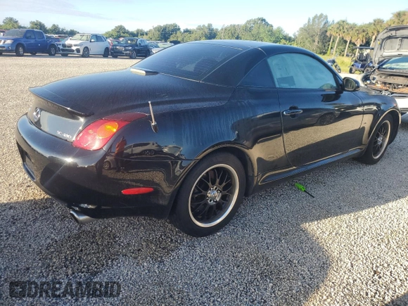 2002 Lexus SC with VIN JTHFN48Y620002947, listed as a Copart auction lot 74072704 with Not Provided miles and Salvage Title. Bid and sale history available at carsss.com. Image 3.