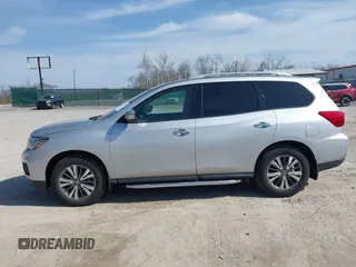2019 Nissan Pathfinder SL with VIN 5N1DR2MN0KC583160, listed as a IAAI auction lot 41811725 with 81,682 mi miles and . Bid and sale history available at DreamBid. Image 14.