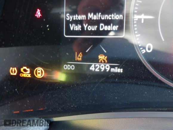 2024 Lexus NX with VIN 2T2GGCEZ6RC054338, listed as a IAAI auction lot 41751633 with 4,299 mi miles. Bid and sale history available at carsss.com. Image 14.