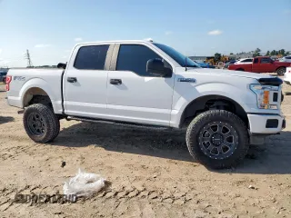 2018 Ford F-150 XL with VIN 1FTEW1E59JKF20623, listed as a Copart auction lot 58075035 with 66,949 mi miles and Salvage title. Bid and sale history available at DreamBid. Image 4.