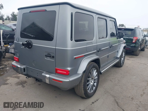 2023 Mercedes-Benz G 550 with VIN W1NYC6BJ7PX487615, listed as a IAAI auction lot 41657886 with 8,978 mi miles and . Bid and sale history available at DreamBid. Image 4.