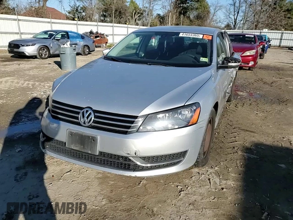 2014 Volkswagen Passat S w/Nav with VIN 1VWAP7A36EC019494, listed as a Copart auction lot 41654365 with 95,322 mi miles and Salvage Title. Bid and sale history available at carsss.com. Image 11.