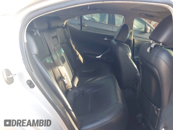 2013 Lexus IS 250 with VIN JTHBF5C21D5186804, listed as a IAAI auction lot 41915523 with 138,059 mi miles. Bid and sale history available at carsss.com. Image 8.