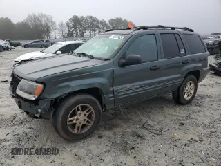 2004 Jeep Grand Cherokee with VIN 1J8GX48S24C186841, listed as a Copart auction lot 44897935 with Not provided miles and Salvage title. Bid and sale history available at DreamBid. Image 1.