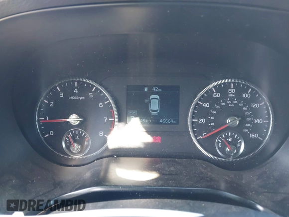 2022 Kia Telluride EX with VIN 5XYP3DHCXNG295136, listed as a IAAI auction lot 41753062 with 46,664 mi miles and . Bid and sale history available at carsss.com. Image 7.