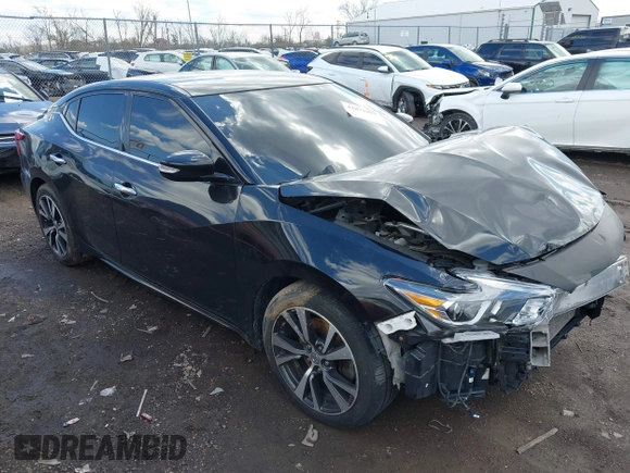 2017 Nissan Maxima SV with VIN 1N4AA6AP0HC373183, listed as a IAAI auction lot 41877877 with 137,478 mi miles and . Bid and sale history available at DreamBid. Image 1.