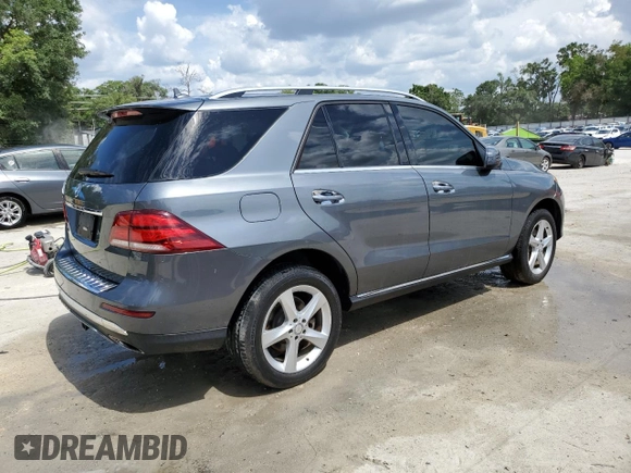 2017 Mercedes-Benz GLE 350 with VIN 4JGDA5JB9HA875770, listed as a Copart auction lot 56971575 with 152,353 mi miles and Clean title. Bid and sale history available at DreamBid. Image 3.