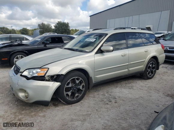 2006 Subaru Legacy Wagon Outback 3.0 R L.L. Bean with VIN 4S4BP86C364359375, listed as a Copart auction lot 85602514 with 224,234 mi miles and Salvage Title. Bid and sale history available at carsss.com. Image 1.