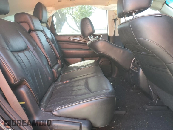 2015 Infiniti QX60 with VIN 5N1AL0MN3FC537434, listed as a Copart auction lot 49858355 with 155,181 mi miles and Salvage Title. Bid and sale history available at DreamBid. Image 12.