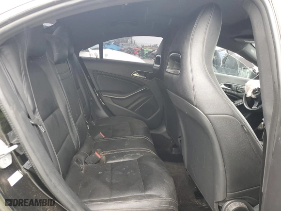 2016 Mercedes-Benz CLA with VIN WDDSJ4EB5GN336821, listed as a Copart auction lot 44368805 with 0 mi miles and Salvage Title. Bid and sale history available at carsss.com. Image 10.