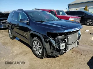 2021 GMC Acadia SLE with VIN 1GKKNKLS0MZ199897, listed as a Copart auction lot 46168535 with 25,693 mi miles and Salvage Title. Bid and sale history available at DreamBid. Image 15.