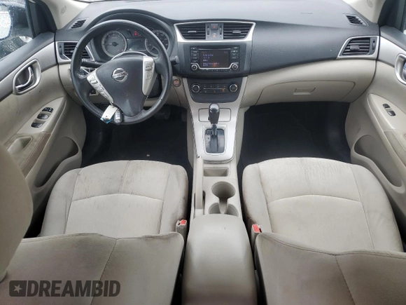 2015 Nissan Sentra SL with VIN 3N1AB7AP1FY291354, listed as a Copart auction lot 50562245 with 129,098 mi miles and Clean Title. Bid and sale history available at DreamBid. Image 8.