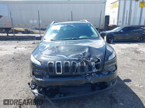 2014 Jeep Cherokee Latitude with VIN 1C4PJMCS8EW257959, listed as a IAAI auction lot 41987529 with 124,749 mi miles. Bid and sale history available at carsss.com. Image 13.