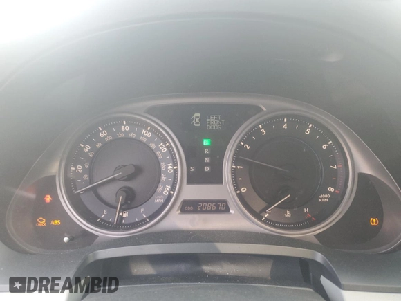2006 Lexus IS 250 with VIN JTHCK262465005997, listed as a Copart auction lot 54251915 with 208,670 mi miles and Salvage Title. Bid and sale history available at DreamBid. Image 9.
