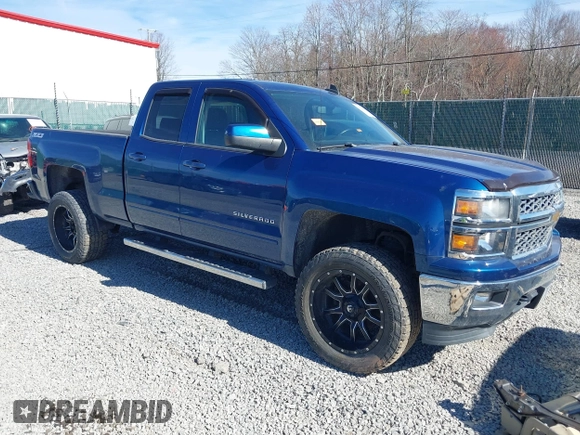 2015 Chevrolet Silverado 1500 LT with VIN 1GCVKREC5FZ325903, listed as a IAAI auction lot 41821848 with 116,461 mi miles. Bid and sale history available at carsss.com. Image 1.