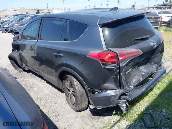 2018 Toyota RAV4 XLE with VIN JTMWFREV7JD122074, listed as a IAAI auction lot 41844968 with 1 mi miles. Bid and sale history available at carsss.com. Image 3.