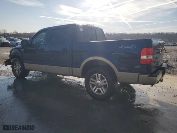 2008 Ford F-150 XLT with VIN 1FTPW14V28FA66101, listed as a Copart auction lot 50329105 with 197,697 mi miles and Salvage Title. Bid and sale history available at carsss.com. Image 2.
