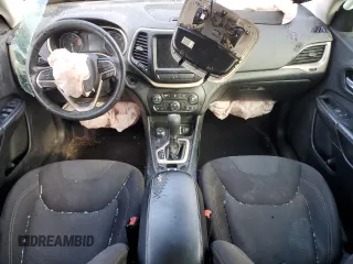 2016 Jeep Cherokee Latitude with VIN 1C4PJMCB2GW199589, listed as a Copart auction lot 46956455 with 105,080 mi miles and Salvage Title. Bid and sale history available at DreamBid. Image 8.