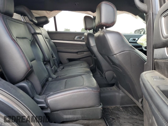 2017 Ford Explorer Sport with VIN 1FM5K8GT5HGD36420, listed as a Copart auction lot 57654015 with 122,804 mi miles and Salvage title. Bid and sale history available at DreamBid. Image 11.