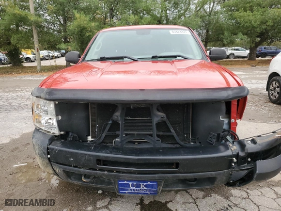 2011 Chevrolet Silverado 1500 Work Truck with VIN 1GCNKPE08BZ320778, listed as a Copart auction lot 80828824 with 93,483 mi miles and Salvage Title. Bid and sale history available at carsss.com. Image 5.