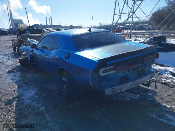 2015 Dodge Challenger R/T with VIN 2C3CDZAT4FH783167, listed as a IAAI auction lot 41637150 with 155,076 mi miles. Bid and sale history available at carsss.com. Image 3.