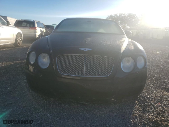 2008 Bentley Continental GT with VIN SCBDR33W78C056846, listed as a Copart auction lot 76650424 with NaN miles and Salvage Title. Bid and sale history available at carsss.com. Image 5.