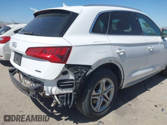 2019 Audi Q5 Premium with VIN WA1ANAFY0K2022137, listed as a IAAI auction lot 41840650 with 88,863 mi miles and . Bid and sale history available at DreamBid. Image 18.