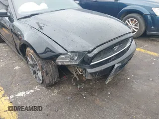 2013 Ford Mustang V6 with VIN 1ZVBP8AM9D5253490, listed as a IAAI auction lot 41856886 with 236,348 mi miles and . Bid and sale history available at DreamBid. Image 6.