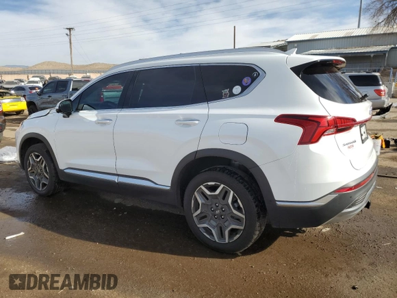 2023 Hyundai Santa Fe Limited z VIN 5NMS4DAL1PH615292, wystawiony jako Copart lot #85105624 z przebiegiem 16 036 mil mil oraz Szkoda całkowita • Salvage title. Historia ofert i sprzedaży dostępna na DreamBid. Obrazek 2.