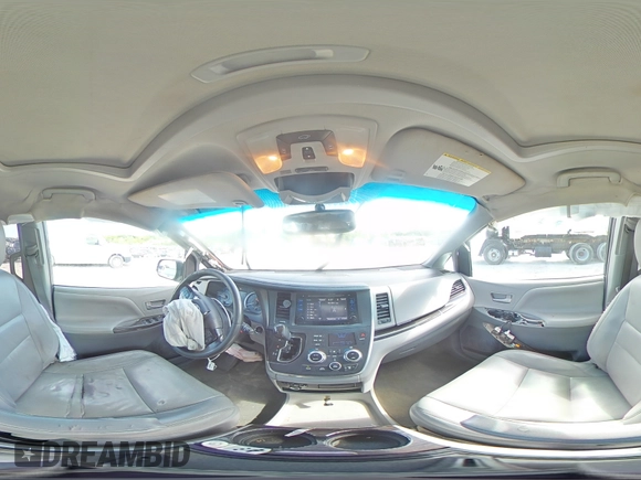 2015 Toyota Sienna XLE with VIN 5TDYK3DC5FS643985, listed as a Copart auction lot 56956505 with 179,131 mi miles and Salvage title. Bid and sale history available at DreamBid. Image 15.