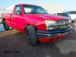2005 Chevrolet Silverado 1500 Work Truck with VIN 1GCEC14X35Z146311, listed as a IAAI auction lot 42489501 with Not provided miles and . Bid and sale history available at DreamBid. Image 1.