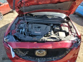 2021 Mazda CX-5 Signature with VIN JM3KFBEYXM0434778, listed as a Copart auction lot 51980255 with 34,283 mi miles and Salvage Title. Bid and sale history available at carsss.com. Image 12.