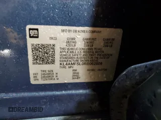 2024 Buick Encore GX Avenir с VIN KL4AMFSL0RB062609, выставлен на аукционе Copart как лот 75901274 с пробегом 9 972 миль миль и Списание • Salvage title. История ставок и продаж доступна на DreamBid. Изображение 13.