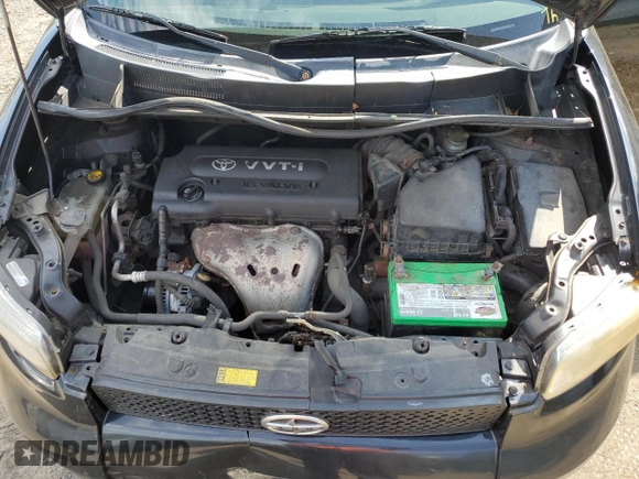 2010 Scion xB with VIN JTLZE4FE3A1104288, listed as a Copart auction lot 57320605 with 219,277 mi miles and Clean Title. Bid and sale history available at DreamBid. Image 12.