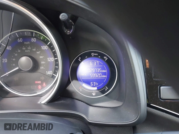 2015 Honda Fit EX with VIN 3HGGK5G86FM755209, listed as a IAAI auction lot 42450499 with 29,735 mi miles and . Bid and sale history available at DreamBid. Image 15.