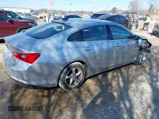 2016 Chevrolet Malibu LS with VIN 1G1ZB5STXGF186958, listed as a IAAI auction lot 41853475 with 163,387 mi miles and . Bid and sale history available at DreamBid. Image 4.