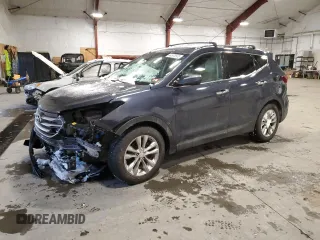 2017 Hyundai Santa Fe 2.0T z VIN 5XYZUDLA7HG439497, wystawiony jako Copart lot #44578505 z przebiegiem 122 067 mil mil oraz Szkoda całkowita • Salvage title. Historia ofert i sprzedaży dostępna na DreamBid. Obrazek 1.